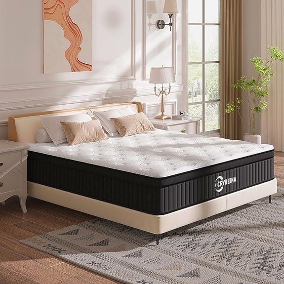 Queen Hybrid Mattress in a Box with Pocket Springs