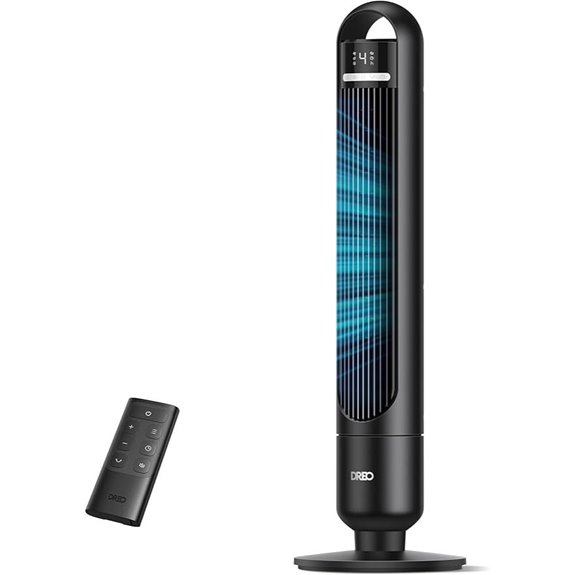 Dreo Tower Fan with Oscillation Remote Quiet 4 Speeds