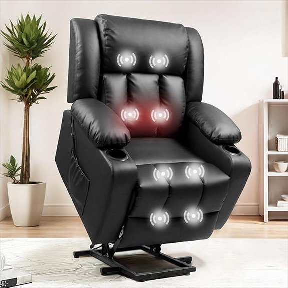 FLEXISPOT XL31 Power Recliner with Massage and Heat