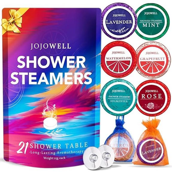 Aromatherapy Shower Steamers Set for Relaxation