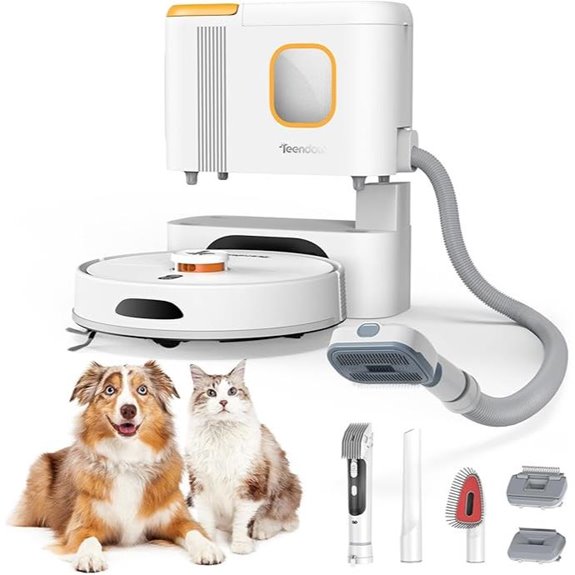 Teendow D20S Max+ Robot Vacuum & Mop with App