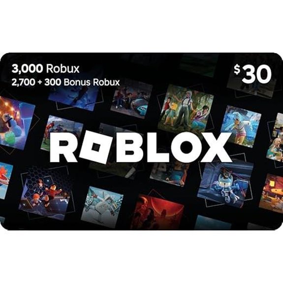 Roblox 3,000 Robux Digital Gift Card with Items