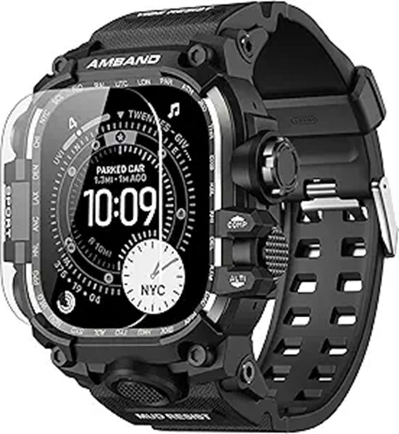AmBand Rugged Case & Tactical Band for Apple Watch