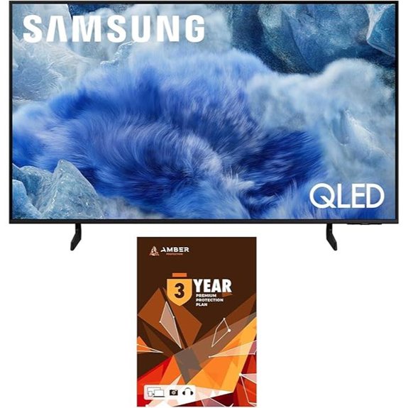 Samsung QLED Q8F 50 4K Smart TV with Protection