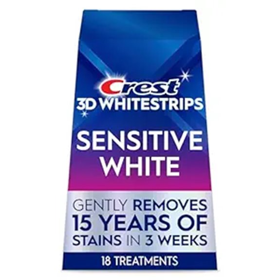 Crest Whitestrips Sensitive Teeth Whitening Kit