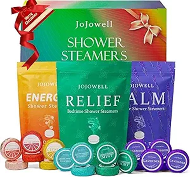 Aromatherapy Shower Steamers Set (18 Pack)