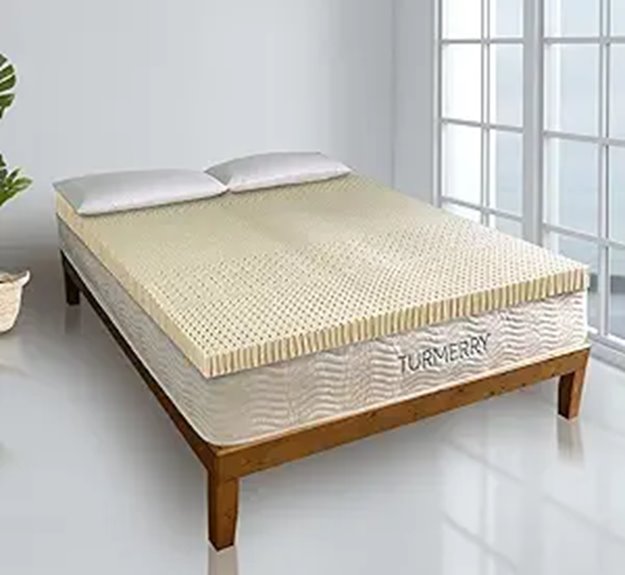 7 Zone Organic Latex Mattress Topper Queen Size