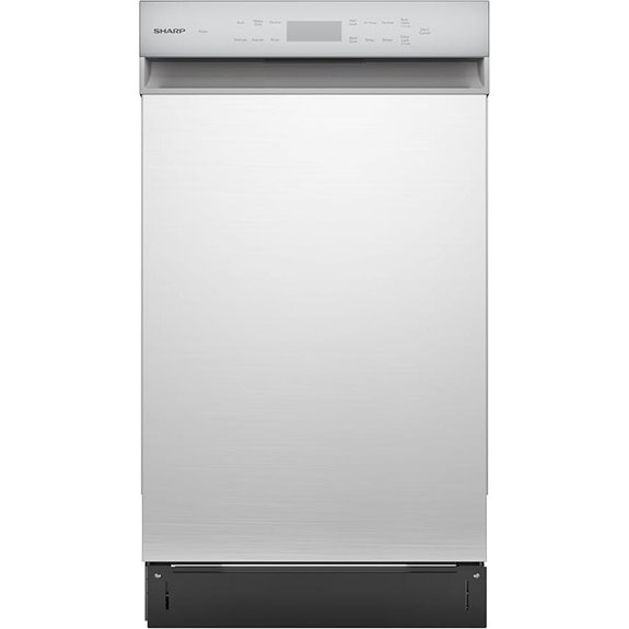 Sharp SDW4523MS Built-In Dishwasher Stainless Steel