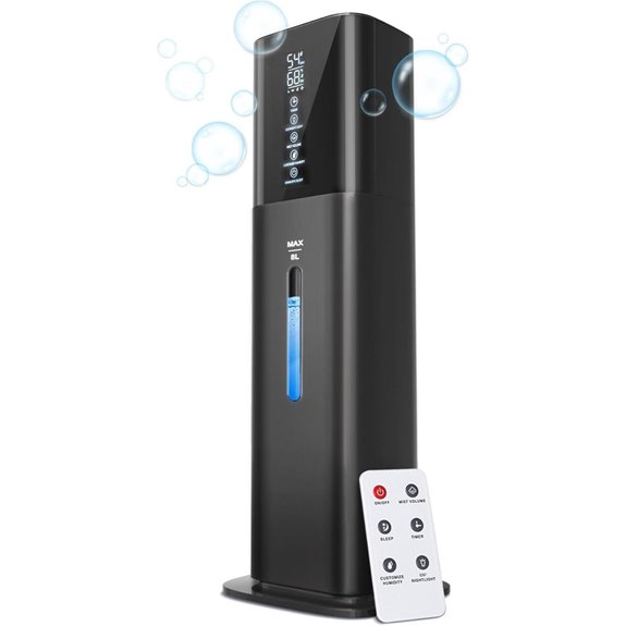 Quiet Ultrasonic Humidifier for Large Rooms