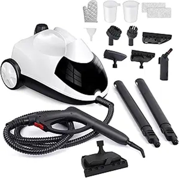 Portable 6-in-1 Steam Cleaner with Accessories
