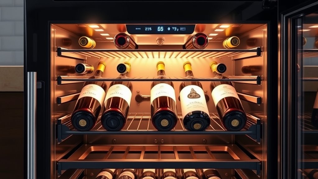 size capacity temperature zones