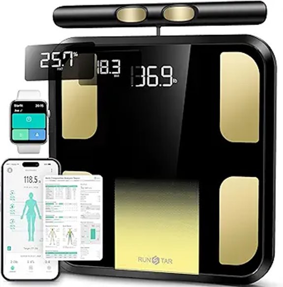 RunStar Smart Body Scale with 28 Metrics and App