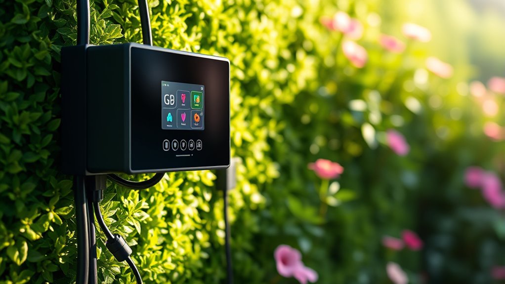 smart irrigation system features