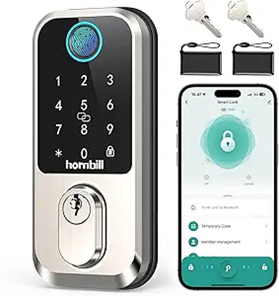 Hornbill WiFi Smart Lock with Touchscreen Keypad
