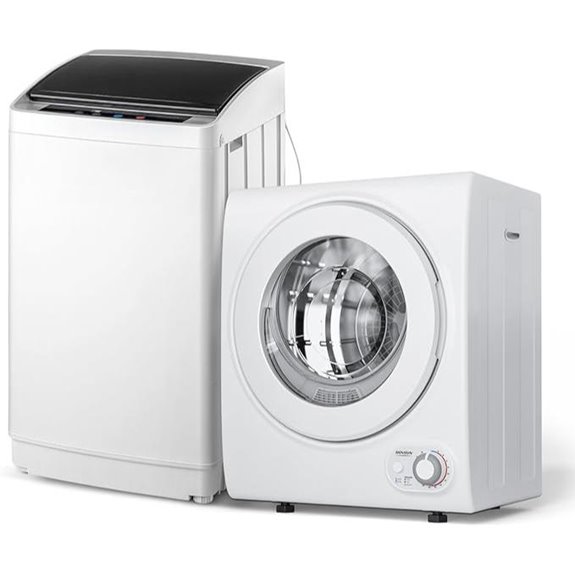 ROVSUN Compact Washer and Dryer Set for Apartments