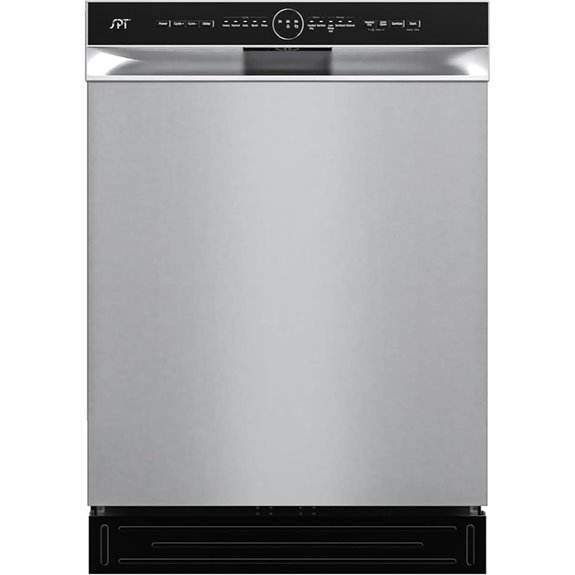 stainless steel smart dishwasher