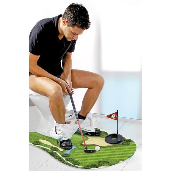 Toilet Golf Game: Funny Mini Golf for Adults