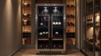 top dual zone wine fridges