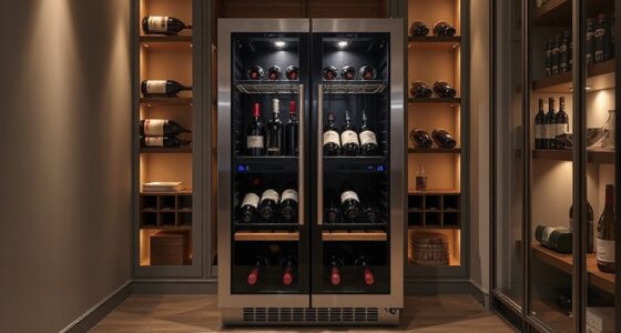 top dual zone wine fridges