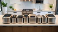 top electric kitchen compost bins