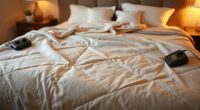 top king size dual control blankets