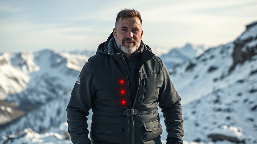 top men s heated winter vests