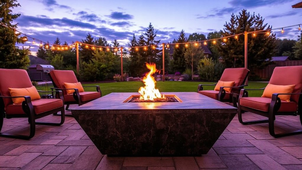 top outdoor fire tables