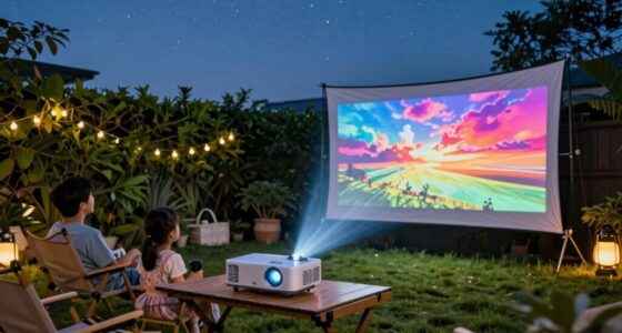 top outdoor projectors 2026