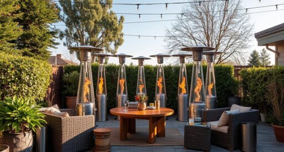 top propane outdoor heaters