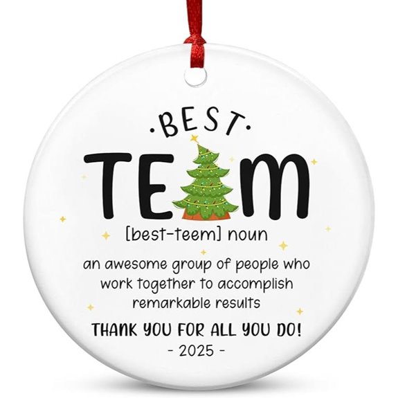 top team christmas ornaments
