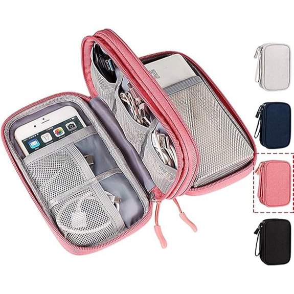 Electronic Organizer Travel USB Cable Accessories Case