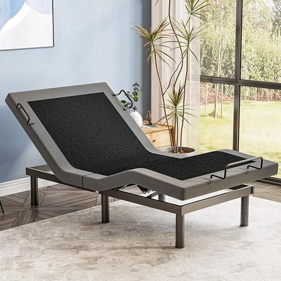 Twin XL Adjustable Bed Frame with Remote