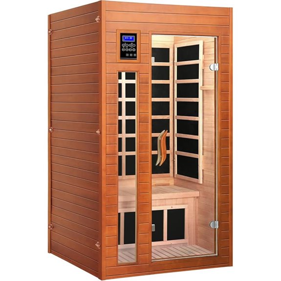 Infrared Sauna with Red Light & Bluetooth 2 Person