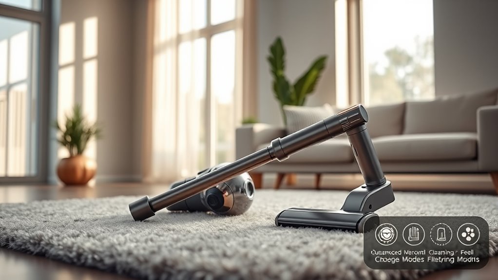 vacuum features for effectiveness