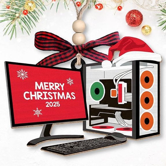 Gaming Christmas Ornaments for Men and Teens