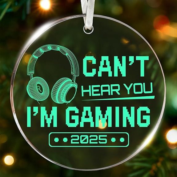Gaming Ornaments for Christmas Tree – Gamer Gift Idea