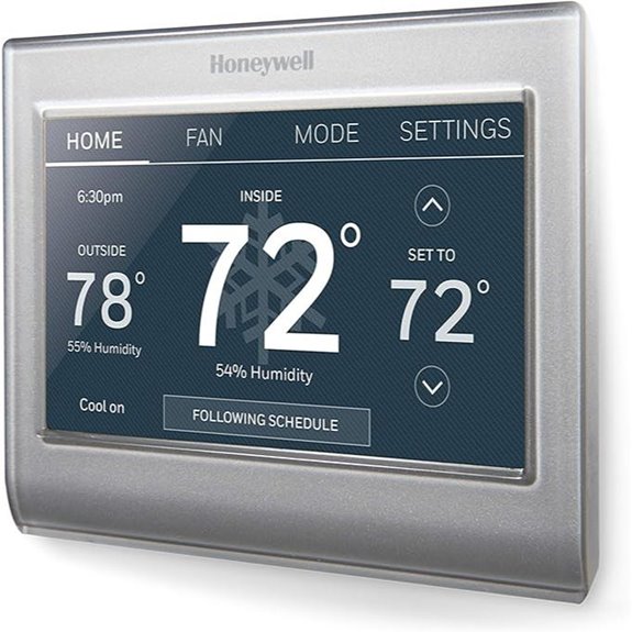 Honeywell Wi-Fi Smart Color Thermostat 7-Day Programmable