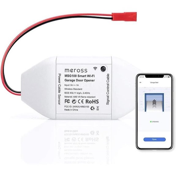 Meross WiFi Garage Door Opener with App Control