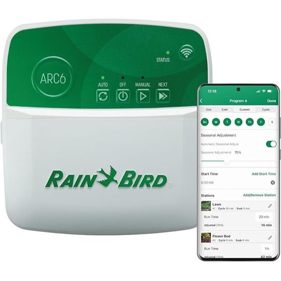 Rain Bird ARC6 WiFi Smart Irrigation Controller