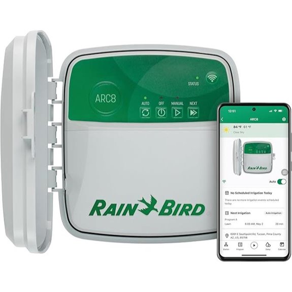 Rain Bird ARC8 WiFi Smart Irrigation Timer (8 Zones)