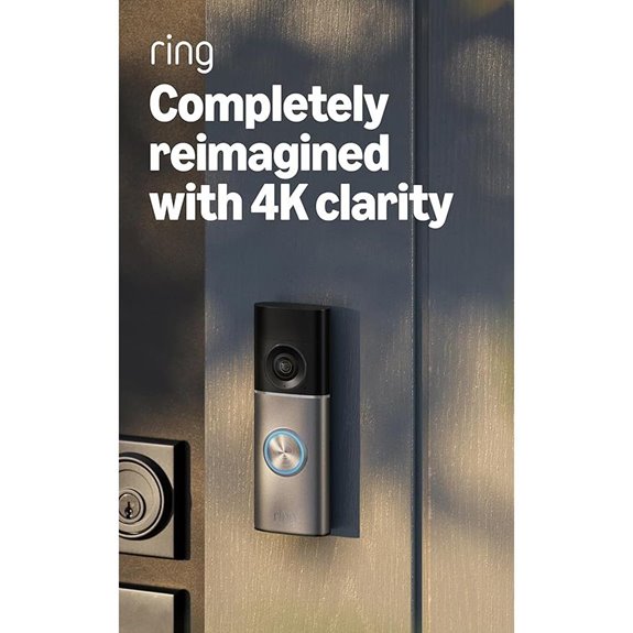 Ring Wired Doorbell Pro with 4K Video and Zoom