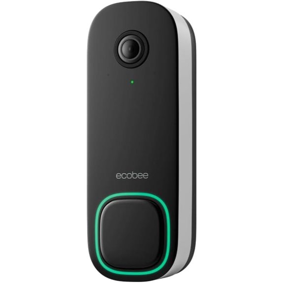 ecobee Wired Video Doorbell with HD Camera