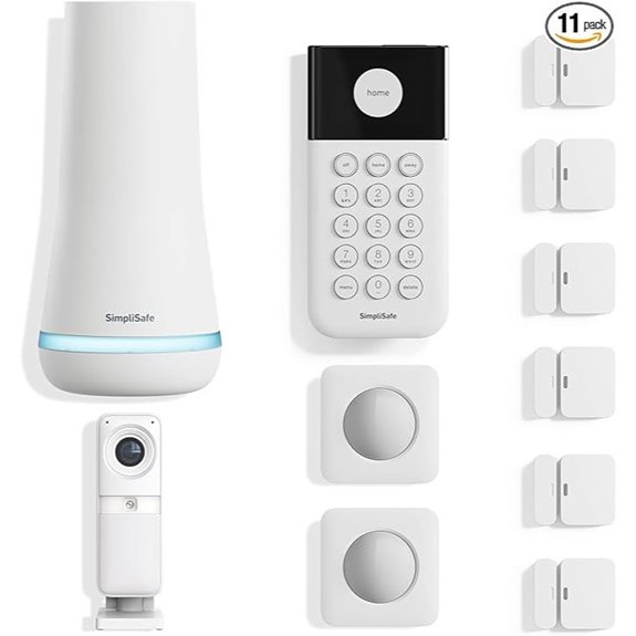 SimpliSafe 11-Piece Wireless Home Security System