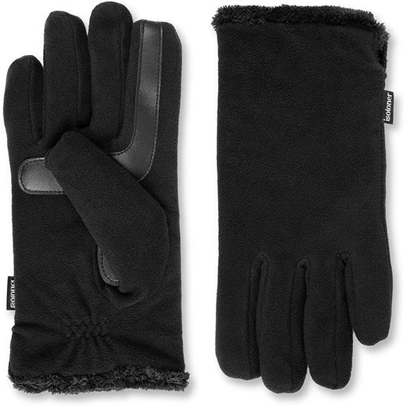 Isotoner Women's Stretch Fleece Gloves with Touch Tech