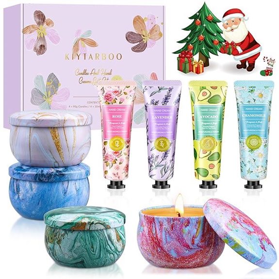 women s spa candle gift