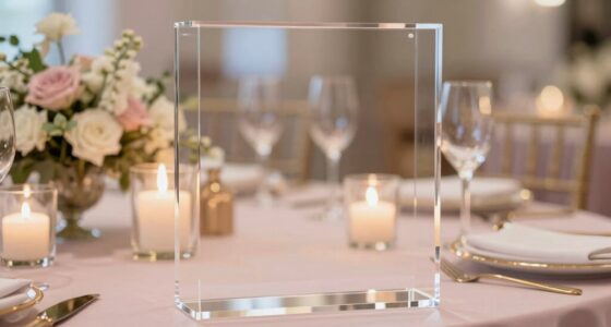 acrylic sign holders style