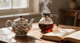 brewing equipment enhances reading ritual