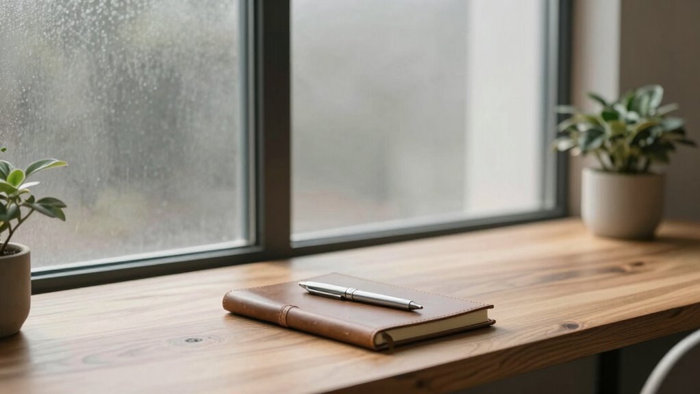 calm organized thoughtful workspace