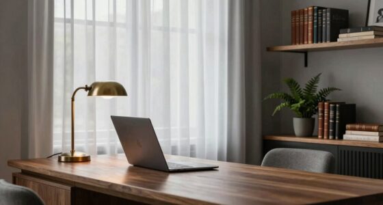 calm sophisticated reflective environment