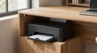concealing printer with cabinets
